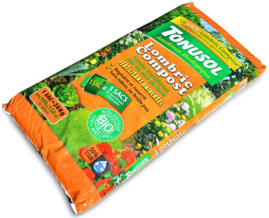 Lombri-compost prêt à l'emploi – La Green Touch